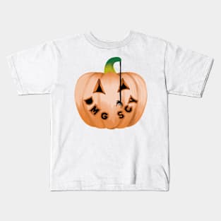 Damaged Society Merch Dmg Scy Pumpkin Kids T-Shirt